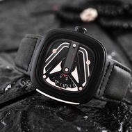New Man watch fashion seven 100% leather premier 7-friday 40mm dials watches .