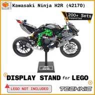 Display Stand for Lego Technic Kawasaki Ninja H2R Motorcycle (42170)