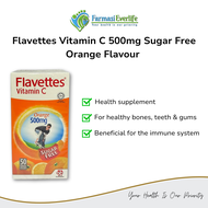 Flavettes Vitamin C 500mg Sugar Free 50s