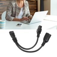 IEC320 C14 To C19 Power Cord  and Nema 5‑20R Reinforced Molding 32cm Length Y Splitter for Laptop Ad