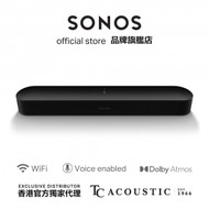 SONOS - Sonos Beam（第二代）無線智能Soundbar Dolby Atmos 黑色