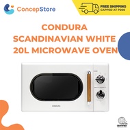 Condura White Vintage Style Microwave Oven