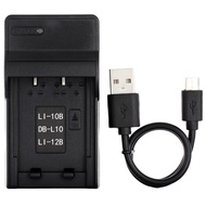 Norifon LI-10B USB Charger for Olympus Camedia C-470, C-50, C-5000, C-60, C-70, C-7000 Zoom, C-760, 