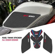 For Motorcycle Accessories Tank Pad SV650 SV650X Protector Sticker Decal Gas Knee Grip sv650x Tank T