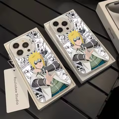Anime Naruto Minato Phone Case for Apple iPhone 16 15 14 13 12 11 17 Pro Max Plus Air 17Air Itachi O