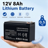 Rechargeable Li-Battery 12V 8AH / 12V 12AH Auto Gate Alam Seal Li-Battery Autogate Cars Toys