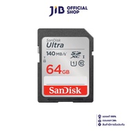 64 GB SD CARD (เอสดีการ์ด) SANDISK ULTRA SDXC UHS-I CARD (SDSDUNB-064G-GN6IN)