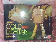 H 有現貨 不議價 2018年24K版 全新未開封 13cm 高 Bandai GX-32G GX-32G24 Gold Lightan 24K Plating Figure 超合金魂 黃金戰士 黃金
