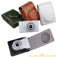 PU Leather Camera Case Cover Bag For Sony ZV-1II ZV1F Rx100m7 HX99/90V Ricoh Griiix Canon G7X2/3 Mark II III SX740 LUMIX LX15/10