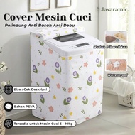 MESIN Javaramic Waterproof PEVA Single Tub Top Open Washing Machine Cover | Washing Machine Cover 5k
