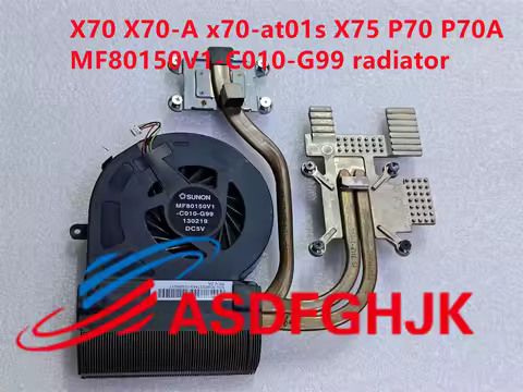 New CPU Cooler Fan/Heatsink For TOSHIBA Qosmio X70 X70-A x70-at01s X75 P70 P70A MF80150V1-C010-G99 S