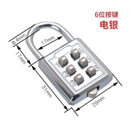 YQ63 Outdoor Waterproof Fingerprint Padlock Smart Lock Head Small Size Electronic Lock Household Door Password Lock Cabi