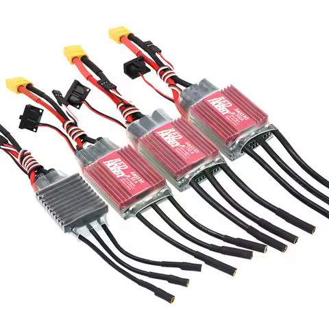 RedHobby AM32 60A 80A 160A 200A Brushless ESC BEC Output For 1/10 1/8 RC Crawler Car Axial TRX SCX10