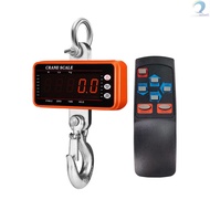 1500kg/ 3306lbs Digital Hanging Scale with 65ft Remote Control Portable Heavy Duty Crane Scale Dimma