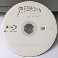 50 Discs a Picasso 6X 25Gb Blank Printable Blu-Ray Bd-R Discs