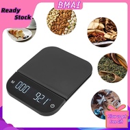 bmai Kitchen Scale  Touch Control 0.004 Oz to 6.6 Lbs Auto Timing LED Display Digital Food for Coffe