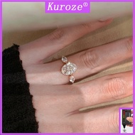 Kuroze Explosive marquise cut pigeon eye ring - high-end, unique design, affordable luxury, stackabl