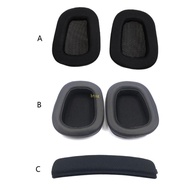 BT Breathable Soft Ear Pads Cushions 1 Pair Foam Cushions Earpad 1Pair for G633 G933 Comfortable to Wear Women Men