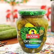 瓦尼亚老爹【俄罗斯国家馆】俄罗斯进口腌制咸菜酸黄瓜柏林风味辣酱汉堡西餐 柏林风味680克X1瓶
