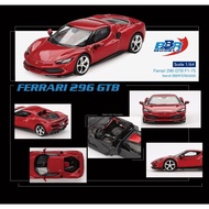 [READY-STOCKS] BBR 1:64 Ferrari 296 GTB Rosso Imola