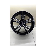 SPORT RIM 17 INCH LENSO EUROSTYLE6 17X7.5 5H108 ET42 BKF