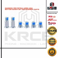 KRCB Original Screw Set For MacBook Pro Retina 13 Inch 16 Inch A2159 A2141 Bottom Case Cover Replace
