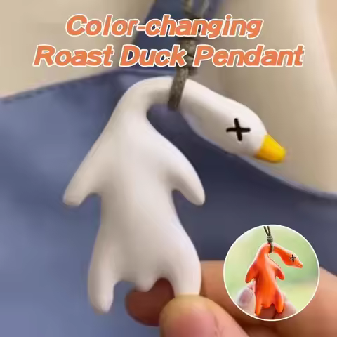 Super Large Color Changing Roast Duck - UV Color Changing Roast Duck Creative Car Decoration Accesso