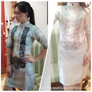 【COD】 MODERN FILIPINIANA LADY CHINESE BARONG DRESS