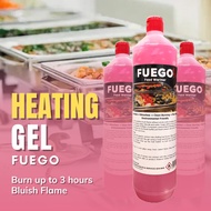 Fuego Food Warmer Heating Gel Heating Jelly Wax Chafing Fuel Gel Fire Starter Heating Wax Penyala Api BBQ Fire Starter