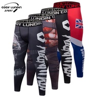 Cody Lundin Men Compression Tight Leggings bjj gi Sports Male Gym Fitness Jogging Pants Quick Dry Trousers Workout