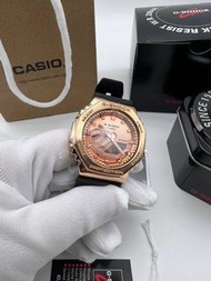 CASIO G-SHOCK YOUTH  Rose Gold Women's watch  2022 new design Royal Oak GM-S2100PG-1A4PR