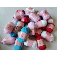 Benang kait crochet T-shirt yarn. cloth line yarn. Ready stock. ship  布条线