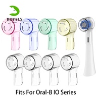 ROYALX0 4PCS Toothbrush Heads Dustproof Cover, Transparent Replacement Heads Electric Toothbrush Cap