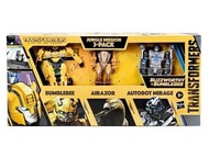 TRANSFORMERS 7 ROTB BUZZWORTHY BUMBLEBEE,AIRAZOR,MIRAGE JUNGLE MISSION 3-PACK