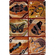 CIFbuy Australian Aboriginal Art Metal Tin Sign Poster Home Bar Wall Decor