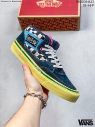 แวนส์ Liberaiders X Vans Half Cab 33 DX Sneakers ของ แท้ รองเท้ากลางแจ้ง รองเท้าผ้าใบ ได้ทั้งชายหญิง