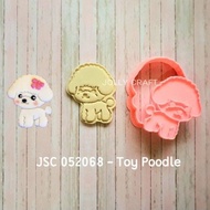 Cookie cutter dog TOY POODLE