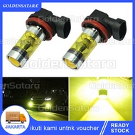 2pcs Lampu Kabut Led H11 H8 Super Terang Warna Kuning Untuk Foglamp Depan Mobil led Lampu Kabut Led 