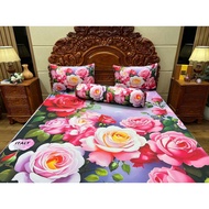 SUPER COLD SILK DRAP NEW MODEL BEAUTIFUL WITH SHARP PRINTED FLOWERS (3 MODELS)
