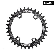 Chainring DECKAS ROUND BCD96 Asimetris 32T 34T 36T 38T Narrow Wide - Chainring for M7000 M8000 M9000