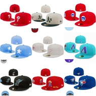 New Size Cap MLB Closed Cap Outdoor Sunscreen Closed Cap Men Women Hip Hop Embroidered Baseball Cap