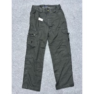 (Waist 34 Length 42) Tactical Pants 5.11 Genuine Cargo American Mechanic Style Thick Fishbone Cloth 