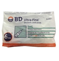 BD Insulin Syringes 1ml 6mm X 31G