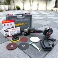 OSUKA หินเจียร เครื่องเจียร เครื่องเจียรไร้สาย 20v รุ่น OCAG746-P1 ขนาด 4 นิ้ว ไร้แปรงถ่าน ปรับรอบได