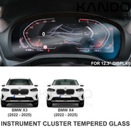 BMW X3 X4 iX3 Instrument Cluster Tempered Glass Protector BMW X3 Meter Tempered Glass Protector BMW