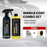 CARVIX | Quick Coating Spray Nano Coating Ceramic Coating Car Wash & Wax Nano Car Shampoo