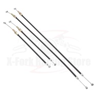 4pcs Exhaust Valve Cables Pull Line For HONDA NSR250 1990-1997 1991 1992 1993 1994 1995 1996 14331-K