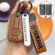 Yamaha V2 V3 2025 Nmax155 Motorcycle Key Case Xmax 250 V2 V3 AMAX Nvx Xmax300 Protective Bag Keychai