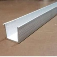 list u alumunium buat tali air ukuran 2 cm x 2cm bagus yuspwi 3763nx