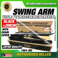 MAGICBOY SWING ARM + 2INCH Y15ZR RS RSX Y16ZR LC135 ARM PANJANG +2INCI CUTTING STANDARD